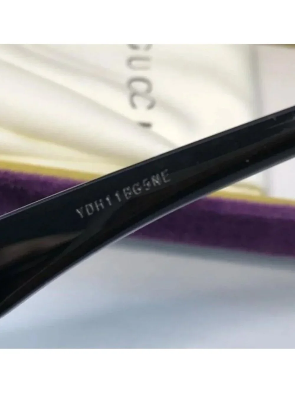 💯 - New Authentic Gucci GG1177O Eyeglasses 004 - Black - Transparent - Picture 3 of 8